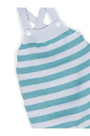 Tutina in cotone grigio e azzurro LITTLE BEAR KIDS | 7011CIELOPOLVERE